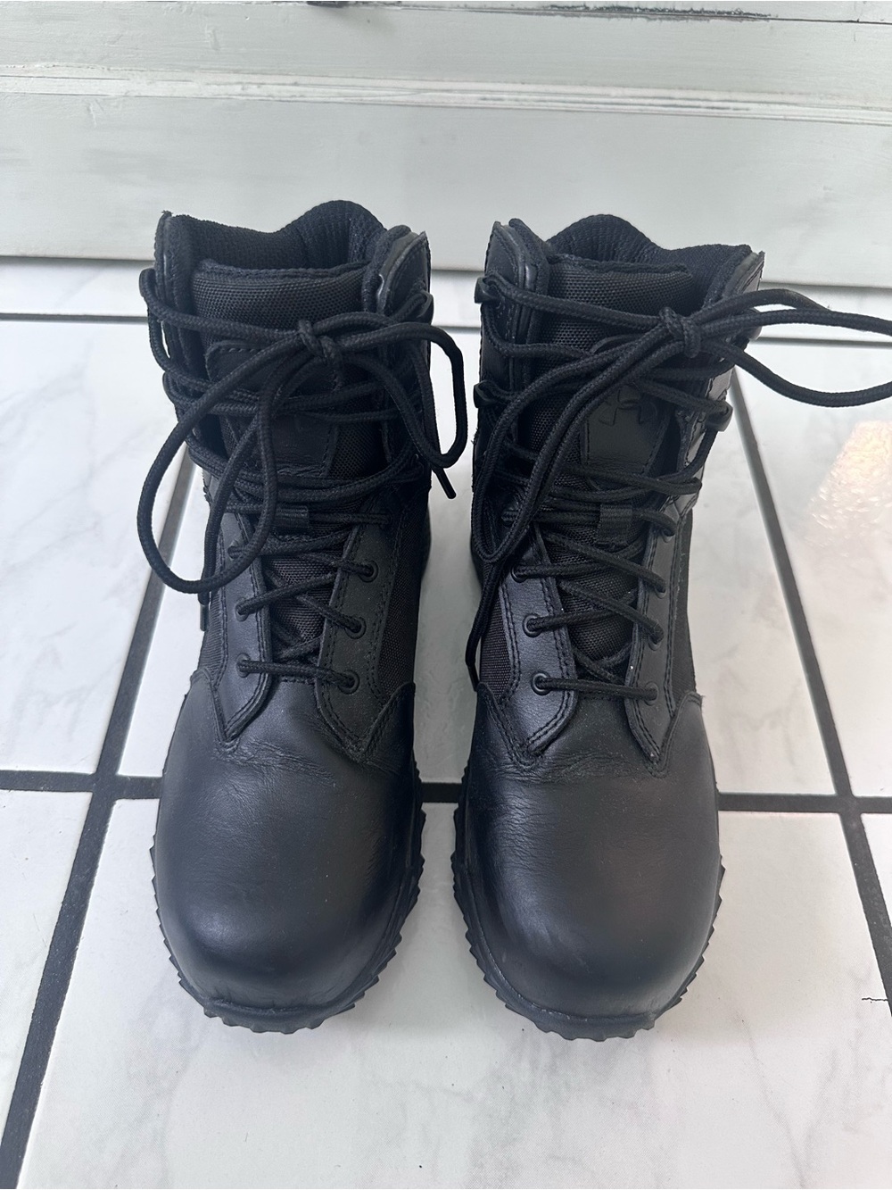 Under Armour Black Tactical Lace-Up Boots
